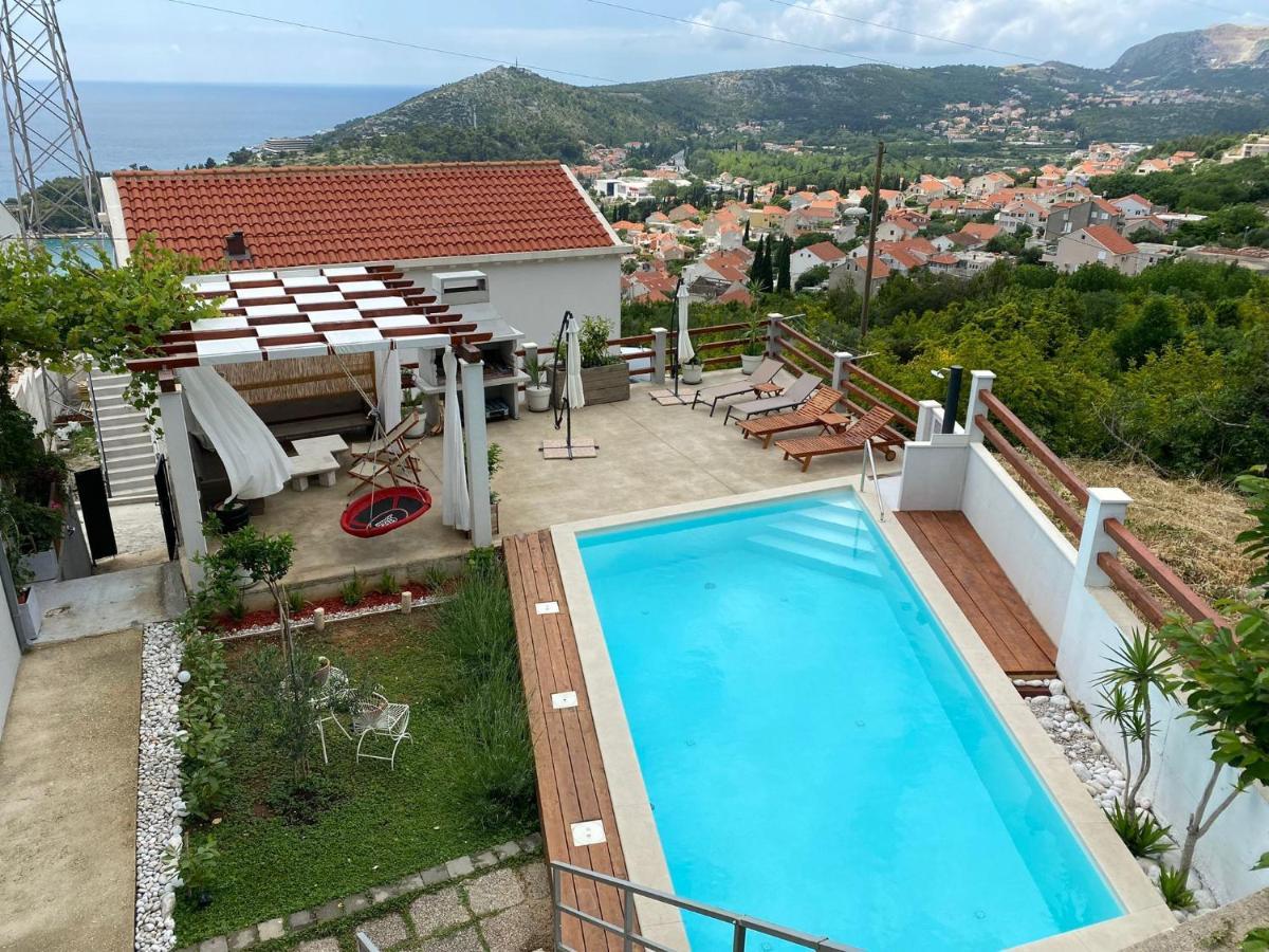 Villa My Rose With A Private Pool Mlini Buitenkant foto