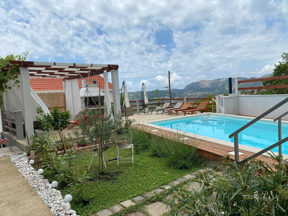 Villa My Rose With A Private Pool Mlini Buitenkant foto