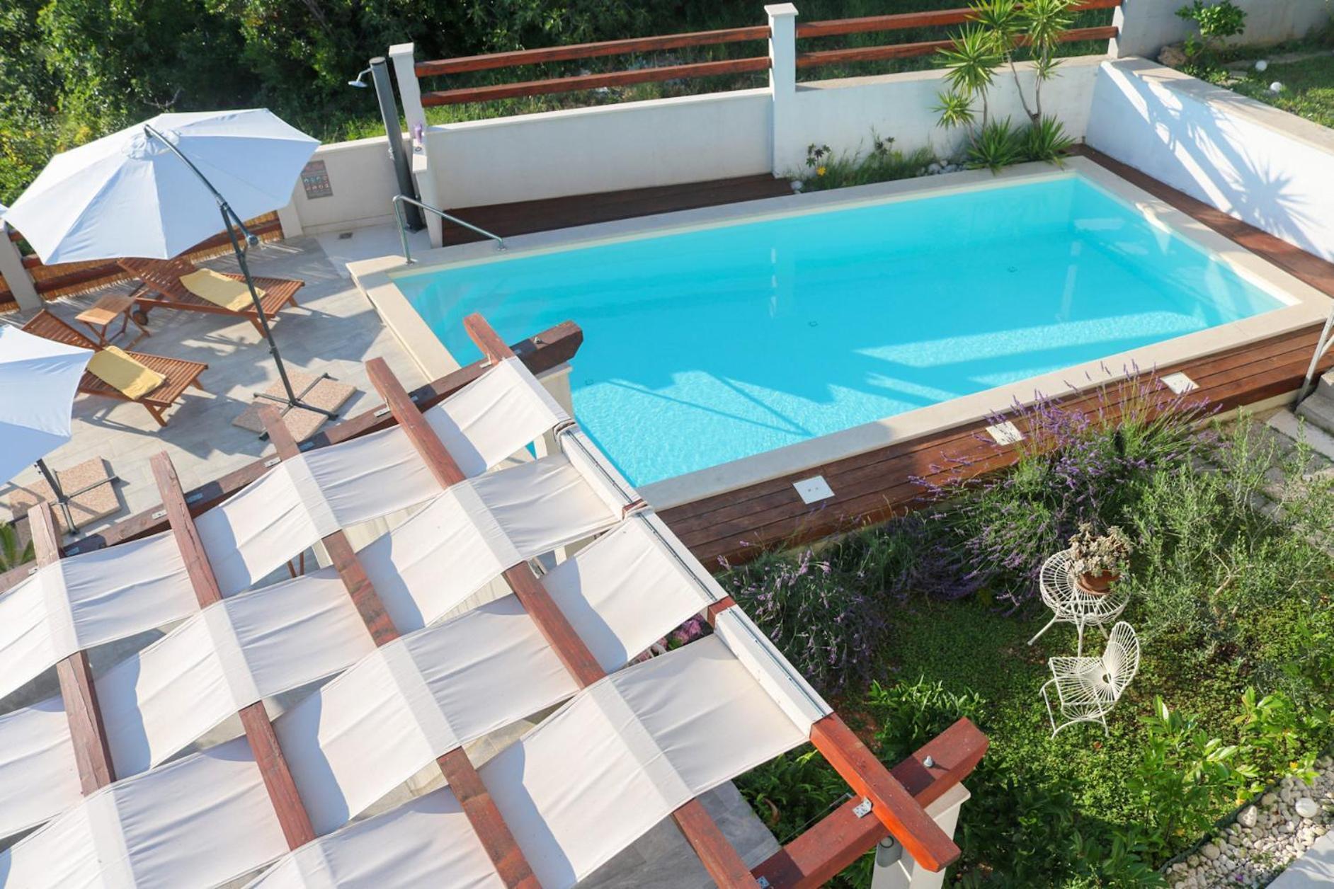 Villa My Rose With A Private Pool Mlini Buitenkant foto