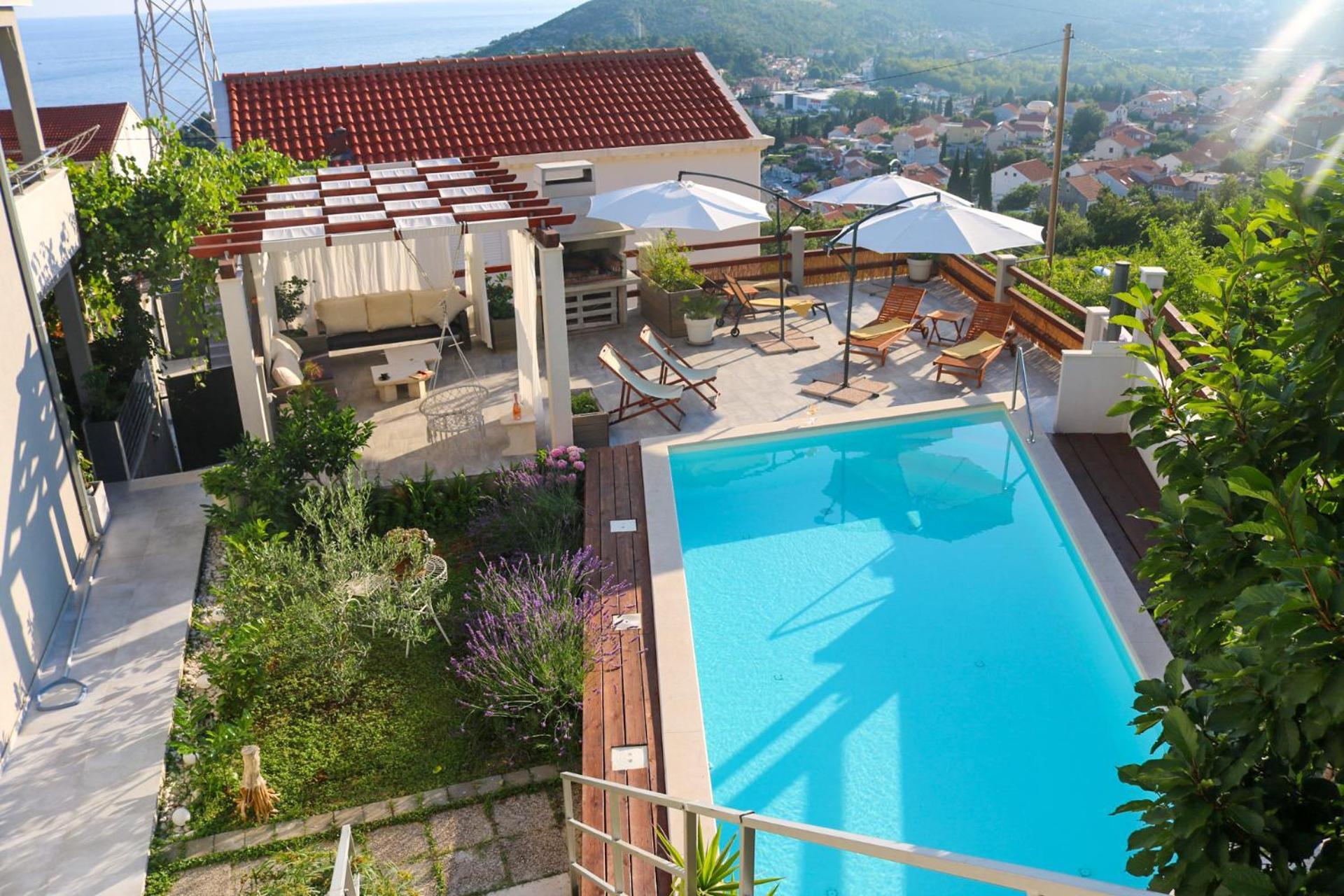 Villa My Rose With A Private Pool Mlini Buitenkant foto